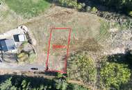 Baugrundstück in Traumlage am Sonnenplateau mit Seeblick – am Ende einer Sackgasse