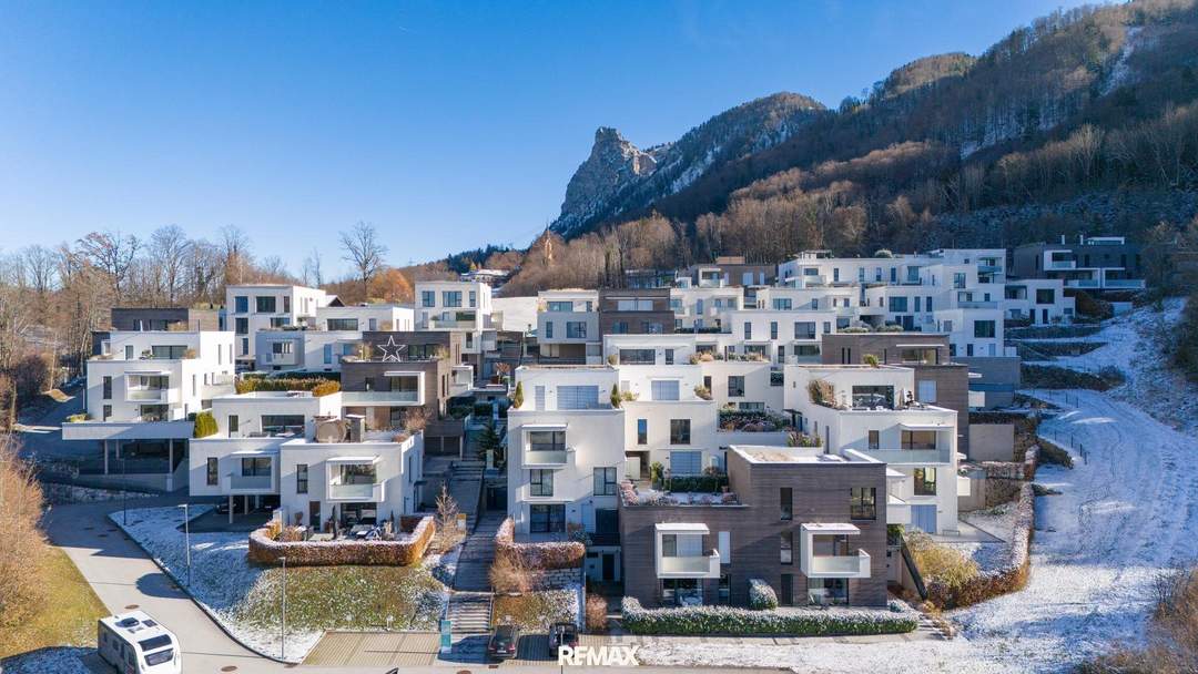 Preisgekröntes Townhouse am Fuße des Gaisbergs: Panoramablick über Salzburg mit Zweitwohnsitzwidmung