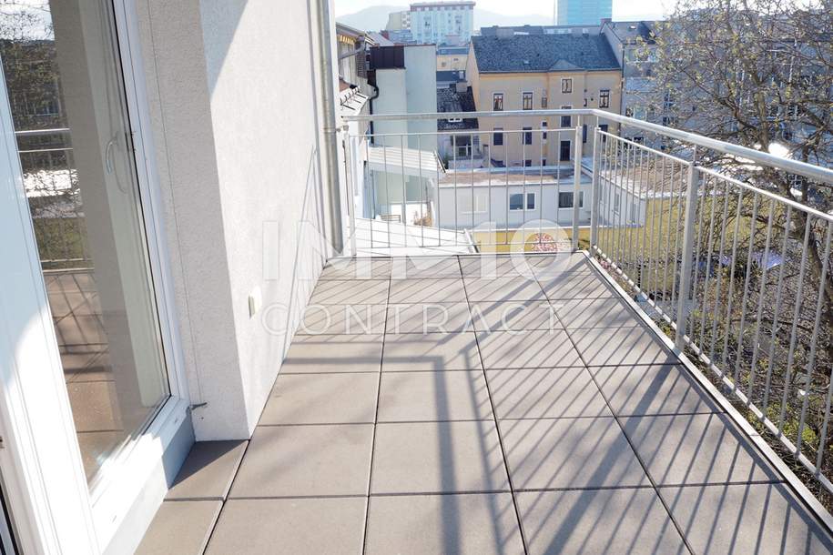 Wohlfühloase mit Weitblick – 3-Zimmer-Wohnung mit großem Balkon, Wohnung-miete, 899,07,€, 4020 Linz(Stadt)