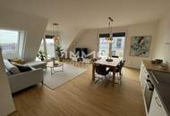 Jetzt Erstbezug sichern: 3-Zimmer-DG mit Kühlung, zwei Dachterrassen &amp; 2 Monate mietfrei