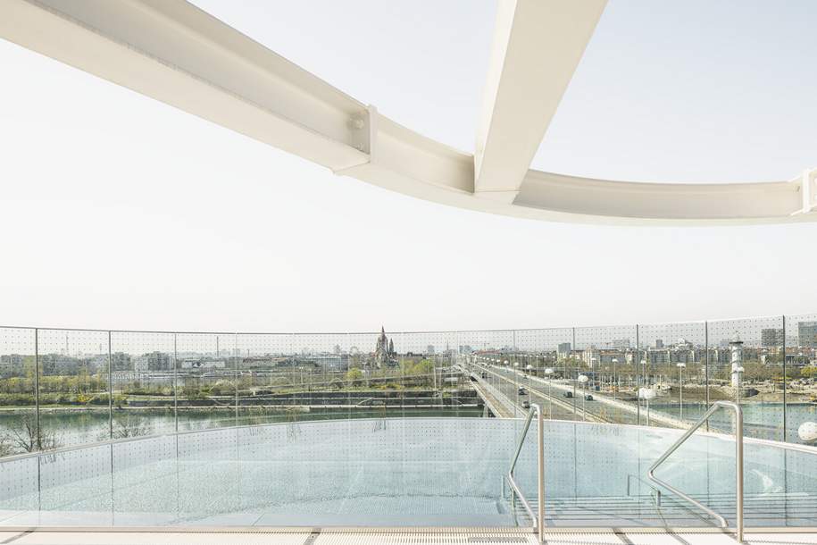 45. Etage! NUR JETZT! Österreichs höchste Mietwohnung - DANUBEFLATS, Wohnung-miete, 1.750,00,€, 1220 Wien 22., Donaustadt