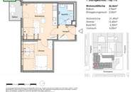 Neuwertige 2-Zimmer-Wohnung mit Balkon und Einbauküche - ab November beziehbar - JETZT ANFRAGEN