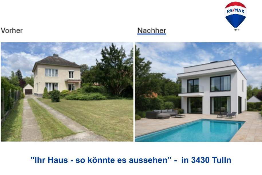 "einmalige Gelegenheit in Tulln", Haus-kauf, 500.000,€, 3430 Tulln