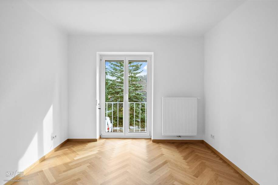 SONNIGER ERSTBEZUG NACH KOMPLETTSANIERUNG! Absolute Ruhelage! Ausblick auf Pötzleinsdorfer Schlosspark!, Wohnung-kauf, 269.000,€, 1180 Wien 18., Währing