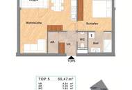 Mietwohnung, 2 Zimmer + Loggia, zentral und modern, in Linz Stadt