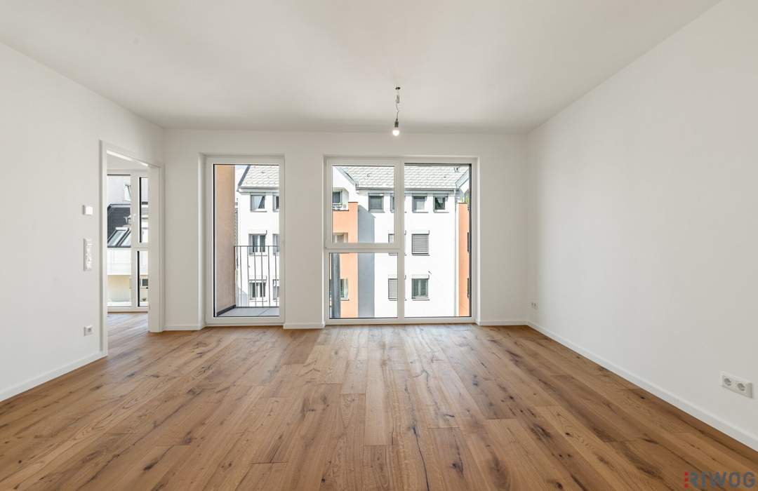 Erstbezug | Neubau mit Loggia | schlüsselfertig | Luftwärmepumpe & optionaler Tiefgaragenplatz | Nähe Riverside / Liesing