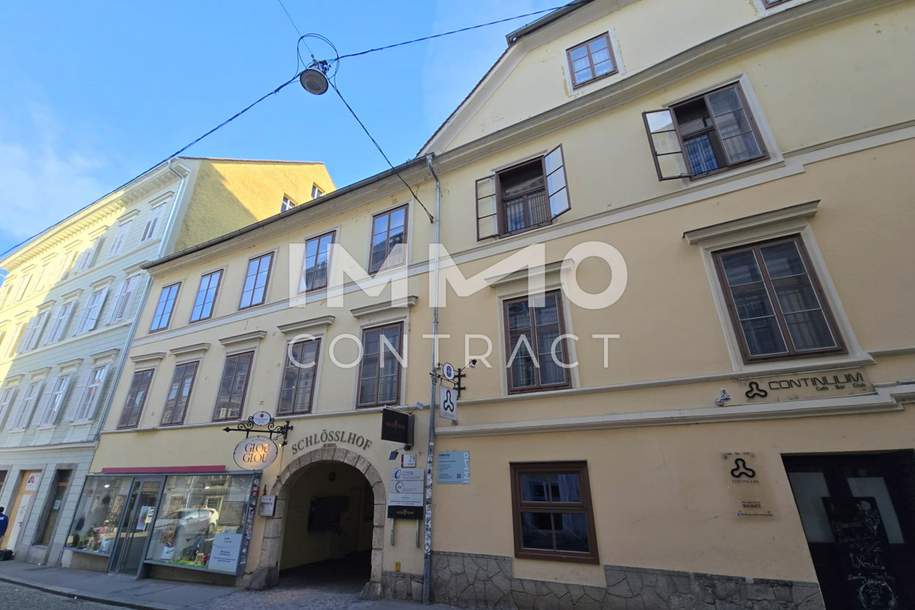 TOP INNENSTADT LAGE - Sporgasse 29 - 2 Zimmer Wohnung in Innenhoflage Top 12, Wohnung-miete, 672,97,€, 8010 Graz(Stadt)