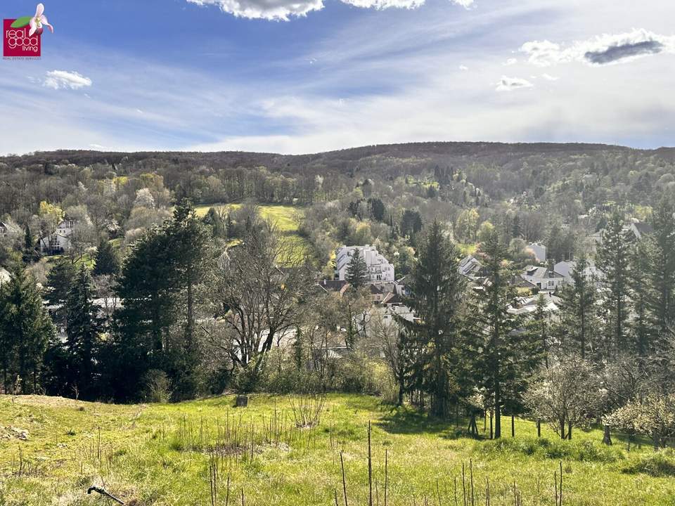 Traumhaftes Hanggrundstück in Kierling, Klosterneuburg – sonnig &amp; ruhig gelegen – Ihr Traum vom Eigenheim beginnt hier!