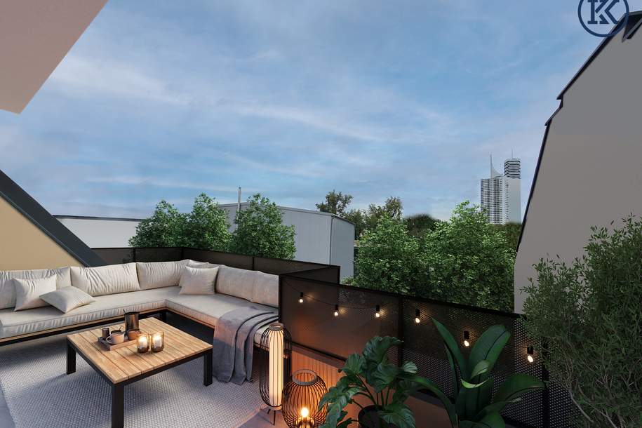 Dachgeschosswohnung in Top Lage in Kaisermühlen, Wohnung-kauf, 669.900,€, 1220 Wien 22., Donaustadt