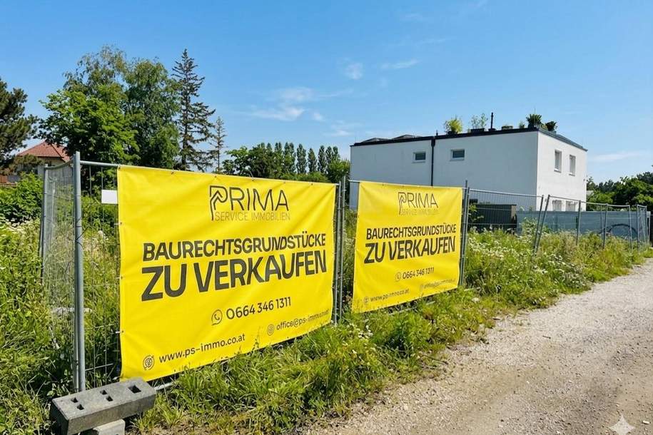 ++ ZUGREIFEN ++ Nur 2 BAURECHTSGRUNDSTÜCKE verfügbar, Grund und Boden-kauf, 120.000,€, 2353 Mödling