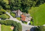 Altbestand mit bezauberndem Blick auf Schloss und Berge