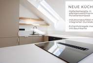 Hochwertig sanierte DG-Maisonette nahe Schönbrunn: Hofseitige Terrasse mit Weitblick, Klimaanlage