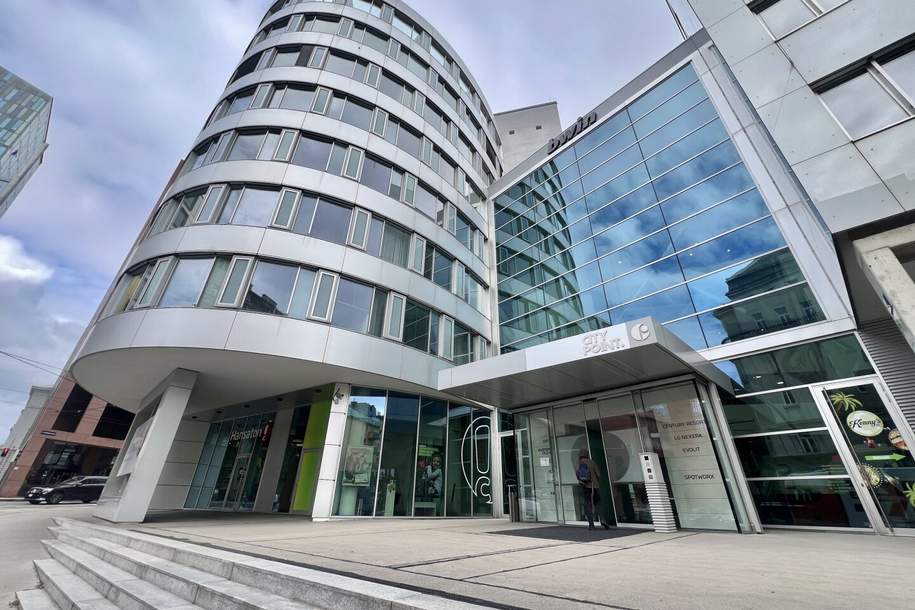 CITYPOINT VIENNA// TOP BÜROSTANDORT in Wien Mitte, Gewerbeobjekt-miete, 6.223,69,€, 1030 Wien 3., Landstraße