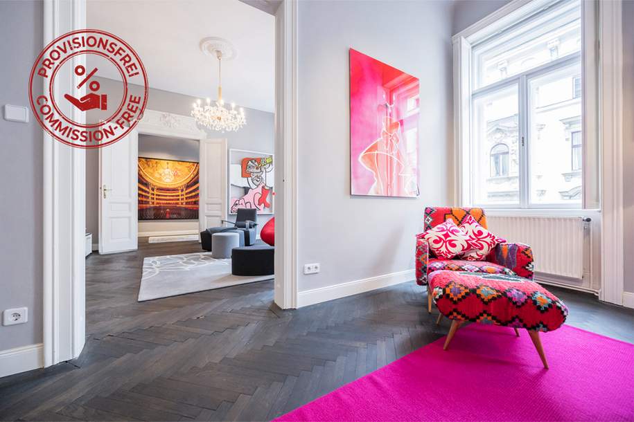 Klassischer Altbau-Charme! Sofortbezug - Nähe Anna-Kinderspital, Wohnung-kauf, 675.000,€, 1090 Wien 9., Alsergrund