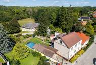 Mitten im Grünen und doch in der Gemeinschaft - Willkommen in Ihrem neuen Zuhause, mit Freifläche, Pool und Raum für Ihre Ideen.