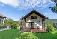 Idyllisches Landhaus in Wohnsiedlung am Waldesrand mitten im Triestingtal, südliches Bergland vor Wien