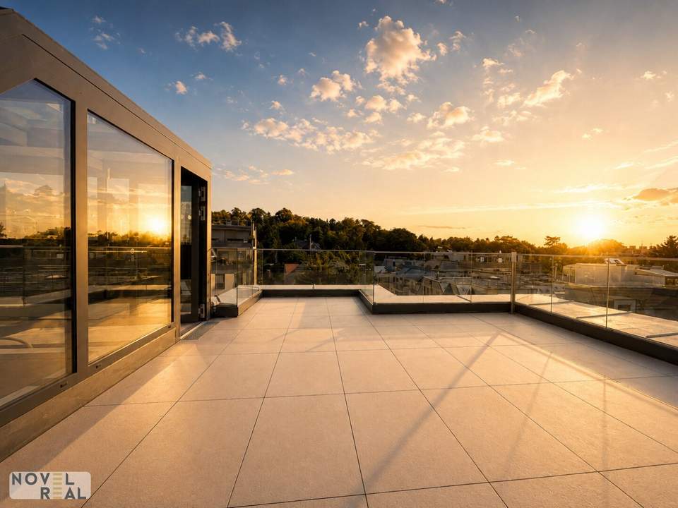Wohnen auf höchstem Niveau: Exklusives Penthouse mit herrlicher Dachterrasse in Döbling!