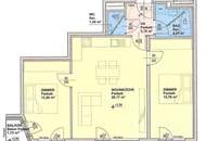 3 Zimmer plus Balkon - 200m vom Badestrand Alte Donau