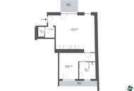 KARAJAN – 2-Zimmer-Dachgeschoß mit zwei Balkonen beim Augarten in 1200 Wien