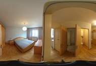 im Erdgeschoss mit Loggia/Terrasse