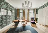 Vollmöblierte Luxus Altbauwohnung gegenüber Palais Liechtenstein