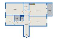 Raum für Ideen! Sanierungsbedürftige 3 Zimmer + separate Küche + Loggia im 5. Obergeschoss