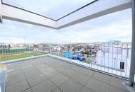 Ihr Penthouse – mit 90m² Terrassenfläche und Direktlift in die Wohnung!!