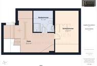 Licht, Raum und Design – außergewöhnliche Maisonette auf zwei Ebenen