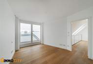 Exklusive, klimatisierte 3,5-Zimmer-Dachgeschosswohnung mit 22 m² Terrasse nahe Schloss Belvedere