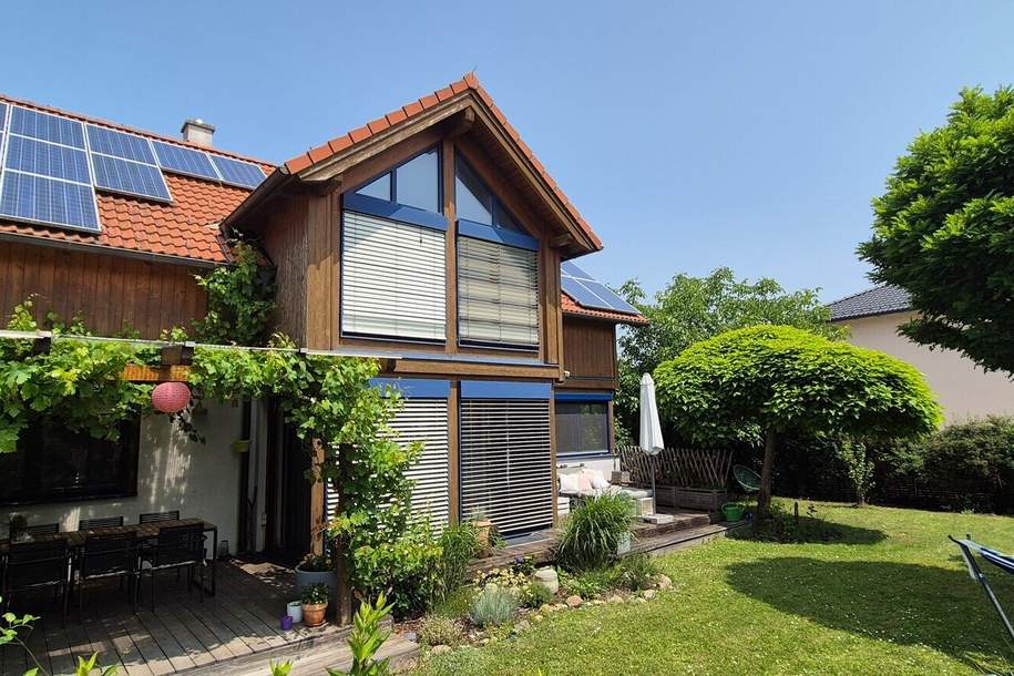 Lichtdurchflutetes Passivhaus mit Garage und Carport, Haus-kauf, 670.000,€, 2102 Korneuburg