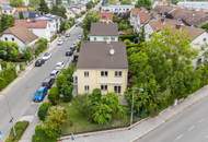 "Doppelhaushälfte-Eckgrundstück- Autobus vor der Türe"