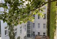 Hofruhelage mit Grünblick, 2 Zimmerwohnung im Servitenviertel