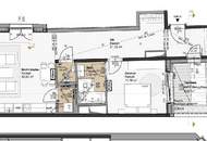 Exklusive 2-Zimmer-Wohnung mit großzügiger Terrasse in zentraler Lage