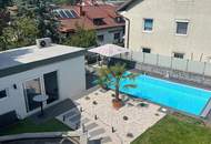 Großzügiges Wohnhaus mit 2 Wohneinheiten und Pool in zentrumsnaher Lage