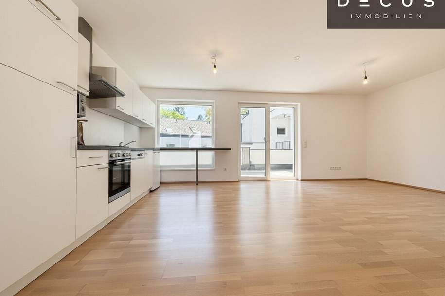 | SONNIGE 4-ZIMMER-WOHNUNG IM 1.OG | ca 90m² | HELLE TERRASSE &amp; TIEFGARAGENSTELLPLATZ | AUFZUG IM GEBÄUDE | GRAZ-LIEBENAU, Wohnung-kauf, 385.000,€, 8041 Graz(Stadt)