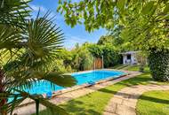 Hier hat Familienglück Platz! 3 durchdachte Wohnebenen, Traumgarten, Pool &amp; Poolhaus | ZELLMANN IMMOBILIEN