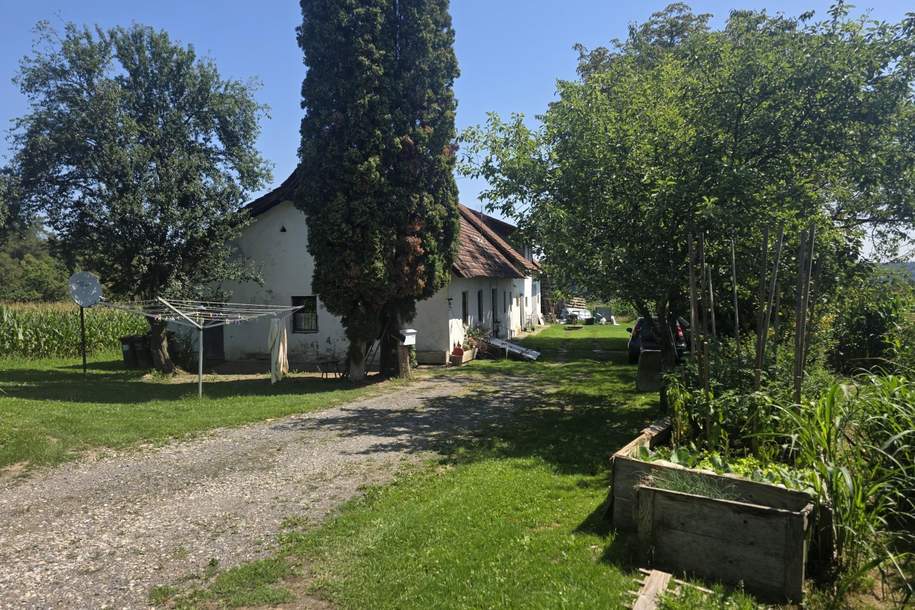 Bauernhaus (stark sanierungsbedürftig) mit viel Grund und kleinem Teich, Haus-kauf, 230.000,€, 8092 Südoststeiermark