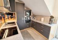 Sehr gepflegte und möblierte Eigentumswohnung im Dachgeschoss mit Balkon - Stadtrand von Waidhofen
