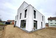 PROVISIONSFREI!! MODERNE 5 ZIMMER DOPPELHAUSHÄLFTE MIT DACHTERRASSE, SEEBLICK SOWIE GARTEN NÄHE TULLN