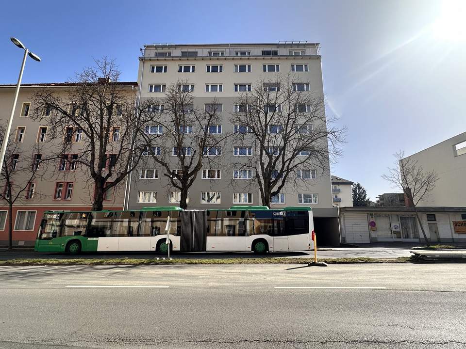 Erstbezug nach Kernsanierung – sonnige 3-Zimmer-Wohnung im Bezirk Lend!