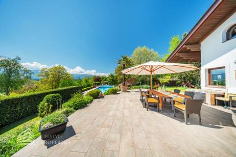 Prachtvolle Villa mit Pool und Garten am Wörthersee, Haus-kauf, 3.650.000,€, 9220 Villach Land