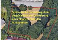 Baugrundstück in Graz-Wetzelsdorf - auch für Bauträger interessant (Provisionsfrei)