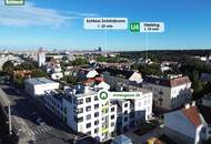 Hochwertige Erstbezugs-Wohnung mit großem Hof-Balkon und Küche nahe Schönbrunn!