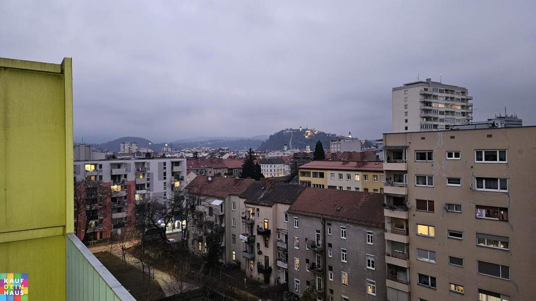 2 Zimmerwohnung mit direktem Schlossbergblick