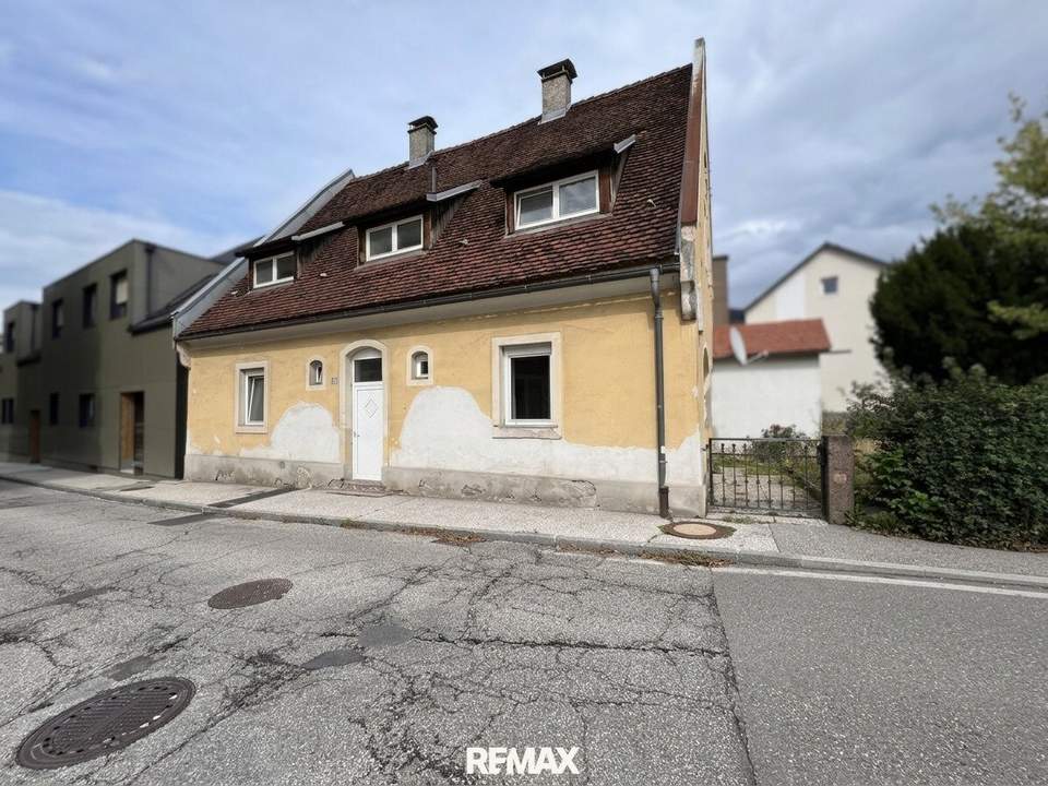 Komplett sanierungsbedürftiges Wohnhaus mit großem Potenzial in zentraler Lage von Wolfsberg