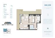 Dachgeschosswohnung mit vier Freiflächen