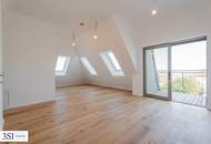Exklusives Wohnen über den Dächern Wiens – hochwertige Dachwohnung mit Freifläche