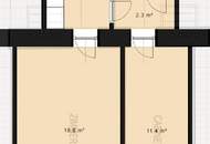 ++NEU++ Gepflegte 2-Zimmer Altbau-Wohnung, viel Potenzial!