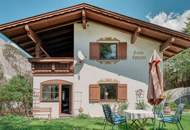 Tirolerhaus mit großem Garten, Pool und Baugrund – attraktive Lage in Scharnitz-Gießenbach