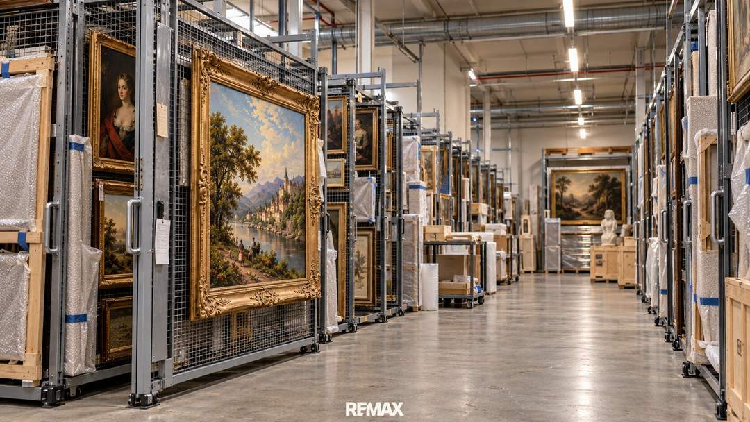 KUNST- &amp; GEMÄLDELAGER IN 1110 WIEN | SICHER &amp; KLIMATISIERT